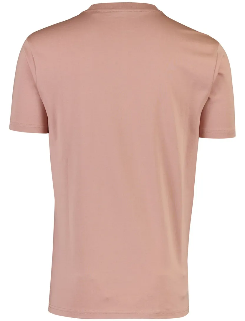 T-shirt Airforce ronde hals roze