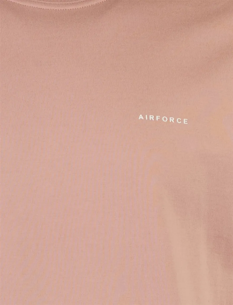Roze regular fit t-shirt Airforce