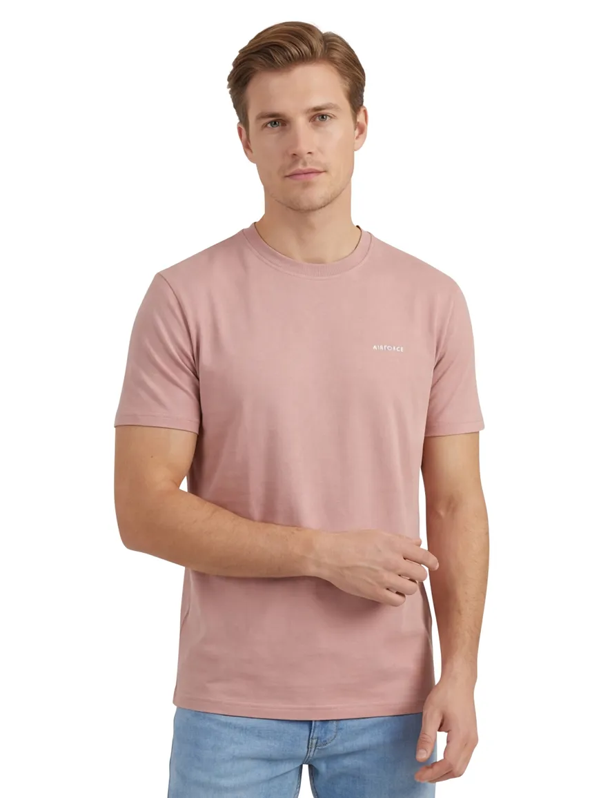 Roze regular fit t-shirt Airforce