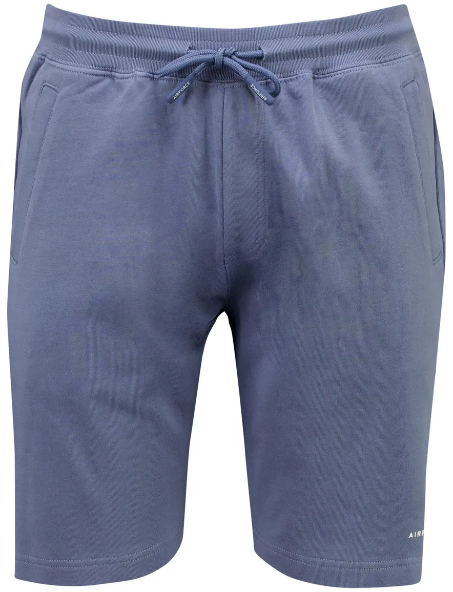 Airforce korte broek blauw slim fit