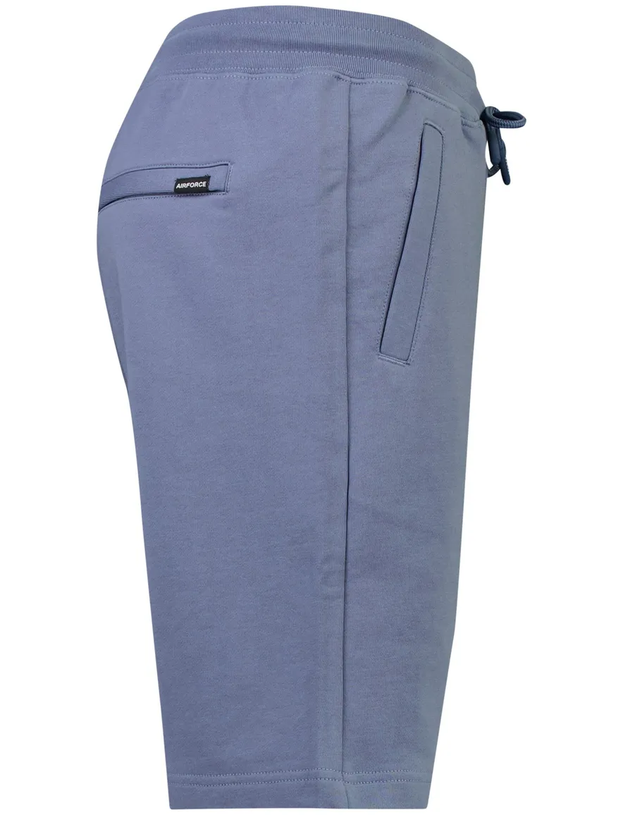 Airforce korte broek blauw slim fit