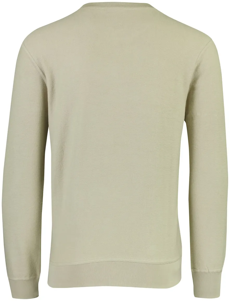 Airforce sweater lichtbeige