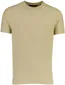 Airforce t-shirt beige normale fit korte mouw