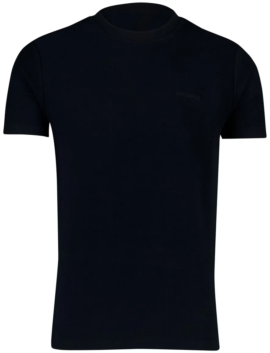 Airforce T-shirt donkerblauw Milo