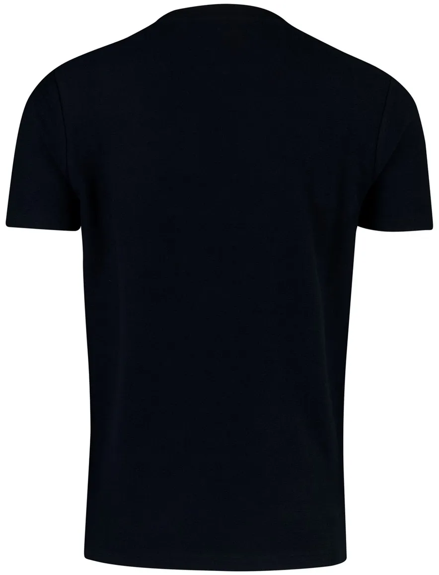 Airforce T-shirt donkerblauw Milo