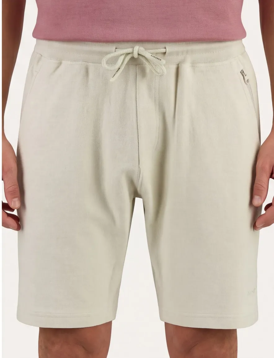 Shorts Airforce beige katoen normale fit