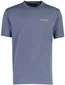 Airforce t-shirt blauw backprint ronde hals korte mouw