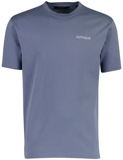 Airforce Airforce T-shirt blauw met opdruk