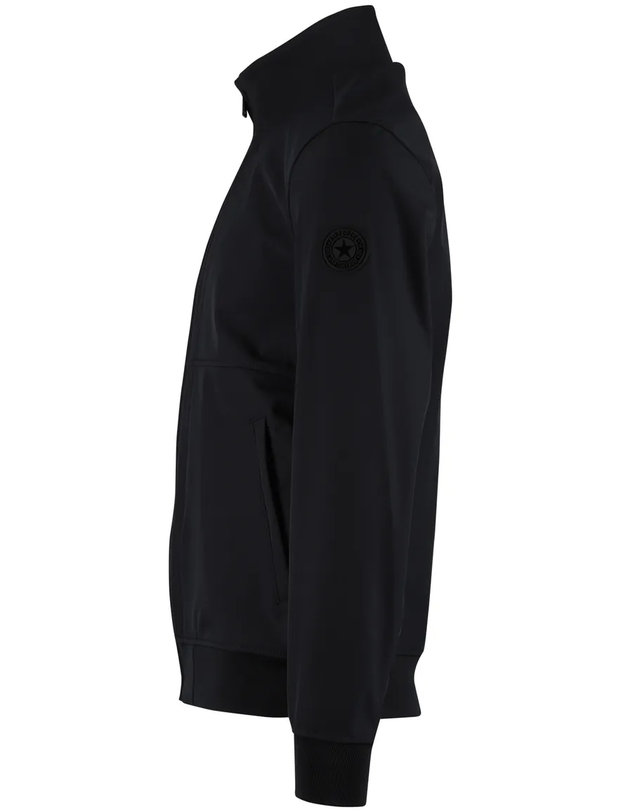 Donkerblauw zomerjas Airforce rits waterafstotend