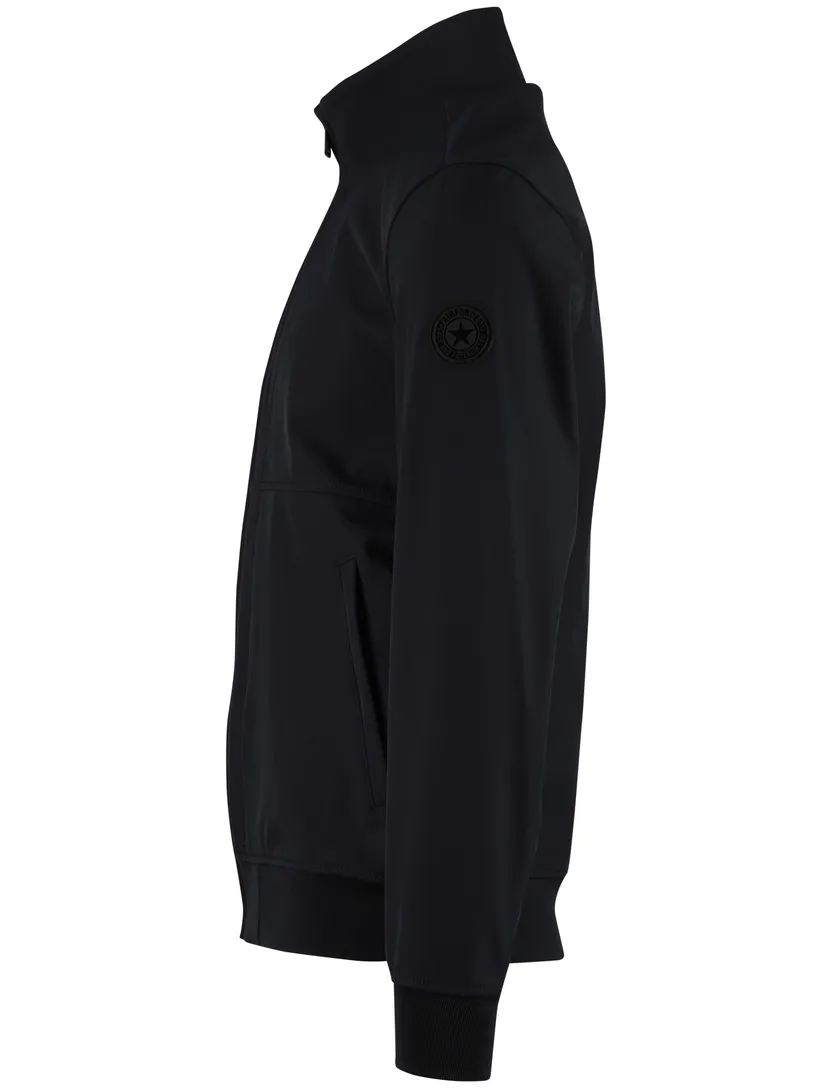 Zomerjas Airforce donkerblauw waterafstotend normale fit rits