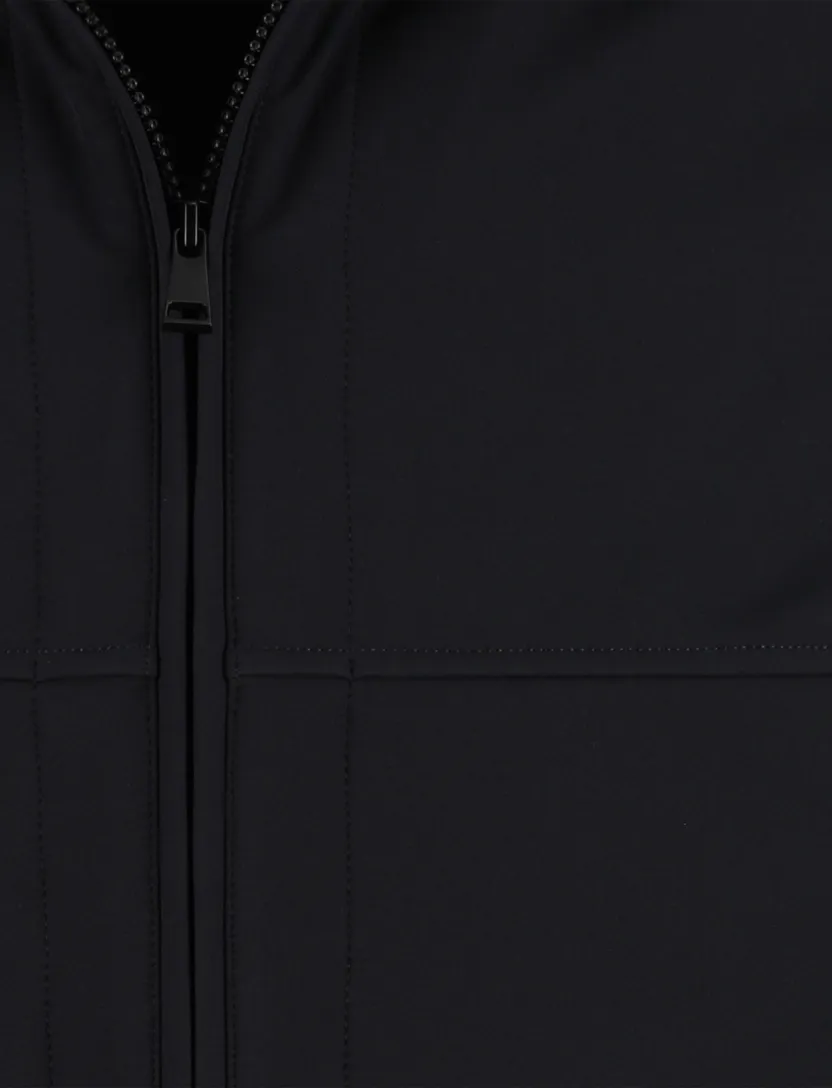 Zomerjas Airforce donkerblauw waterafstotend normale fit rits