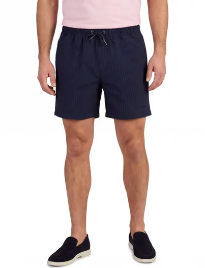 Airforce Airforce zwembroek gestreept donkerblauw