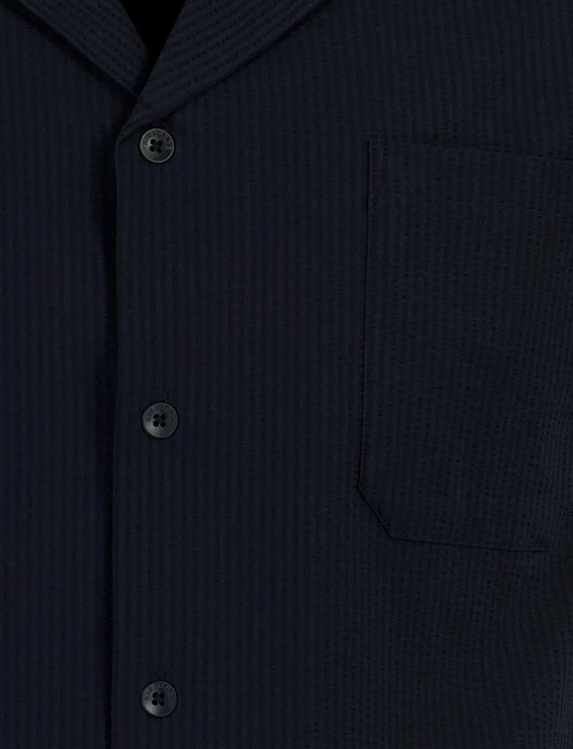 Polo korte mouw Airforce navy knopen