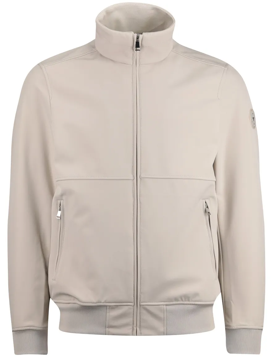 Beige zomerjas Airforce normale fit