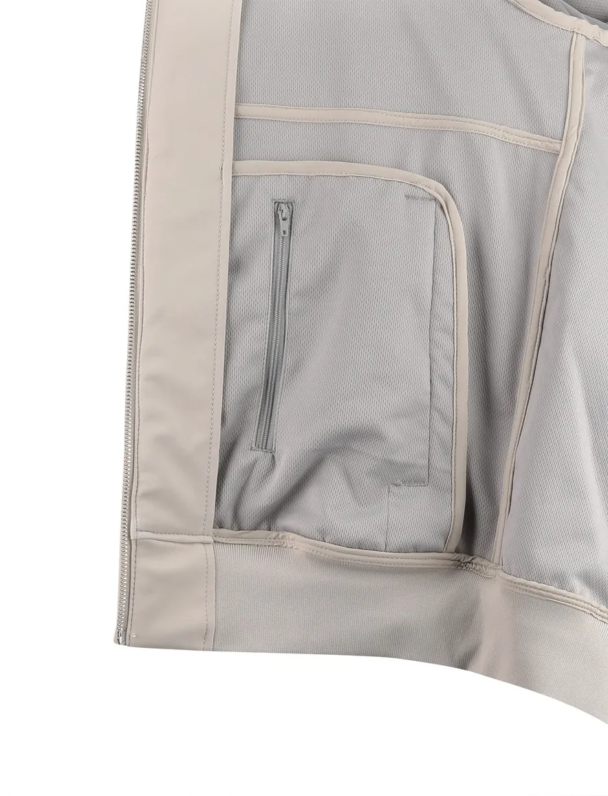 Beige zomerjas Airforce normale fit