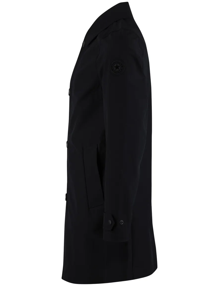 Airforce trenchcoat knopen navy
