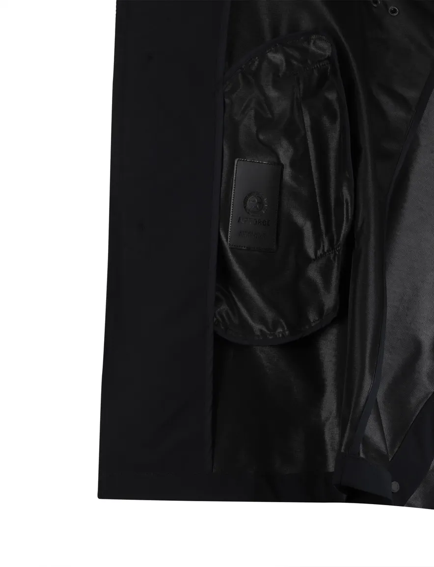 Airforce trenchcoat knopen navy