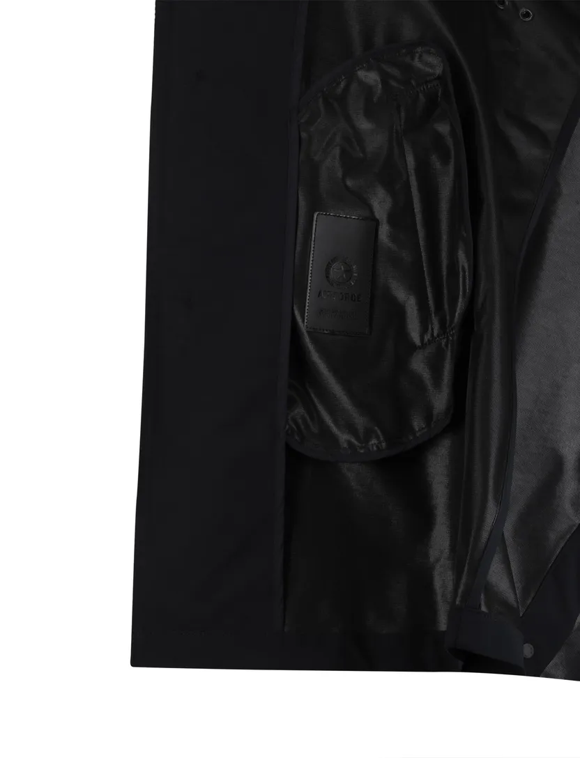 navy tussenjas knopen en rits Airforce slim fit