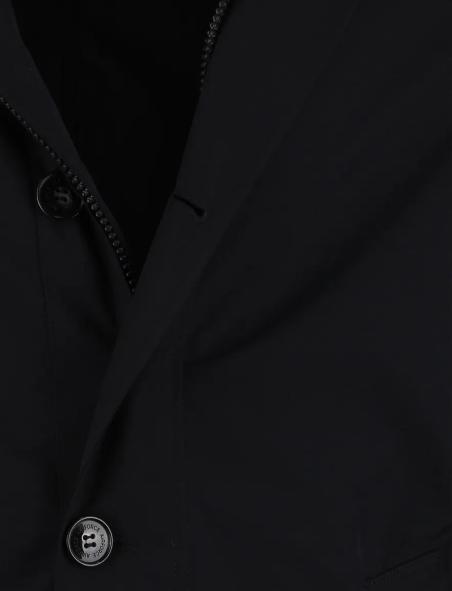 Airforce trenchcoat knopen navy