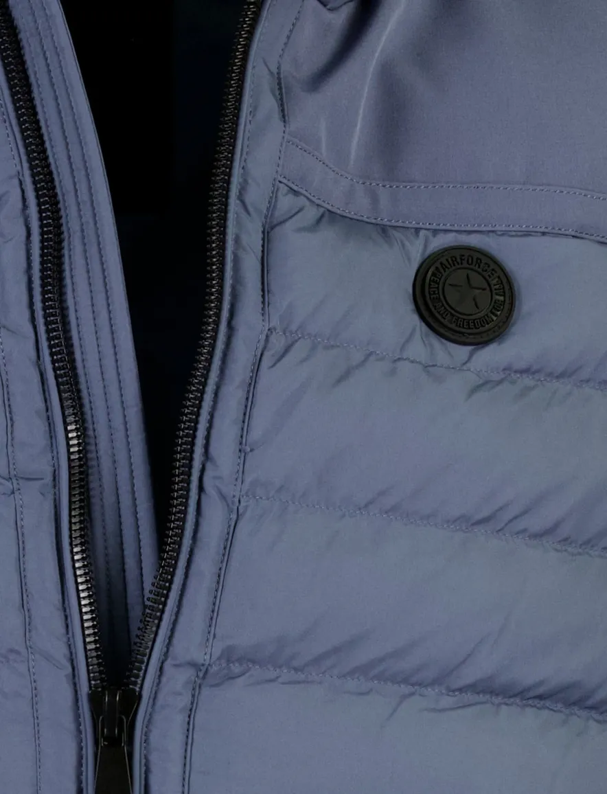 Airforce bodywarmer grijs