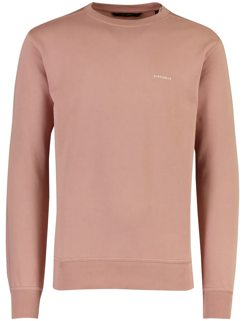 Sweater Airforce roze organisch katoen