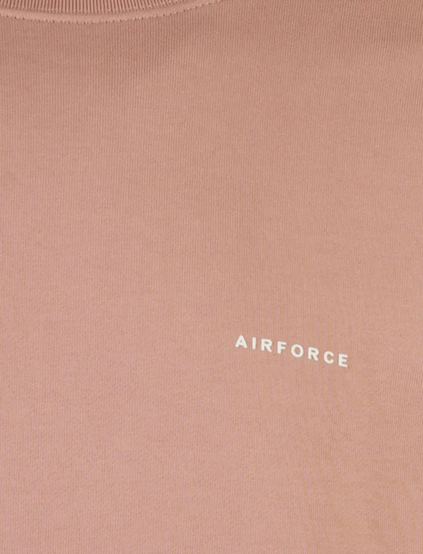 Sweater Airforce roze organisch katoen
