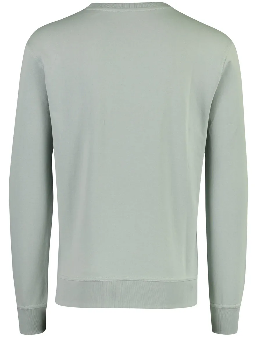 Mintgroene sweater Airforce lange mouw effen