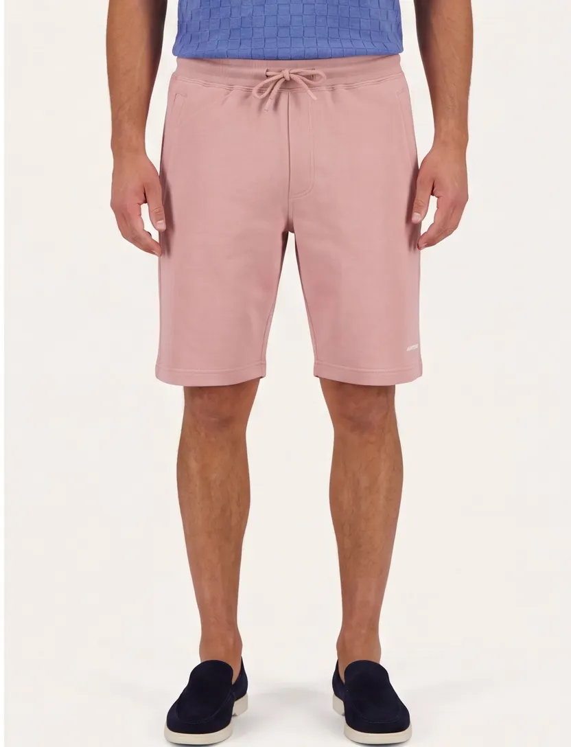 Korte broek Airforce roze slim fit