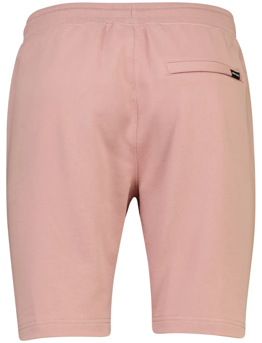 Airforce bermuda elastische band roze