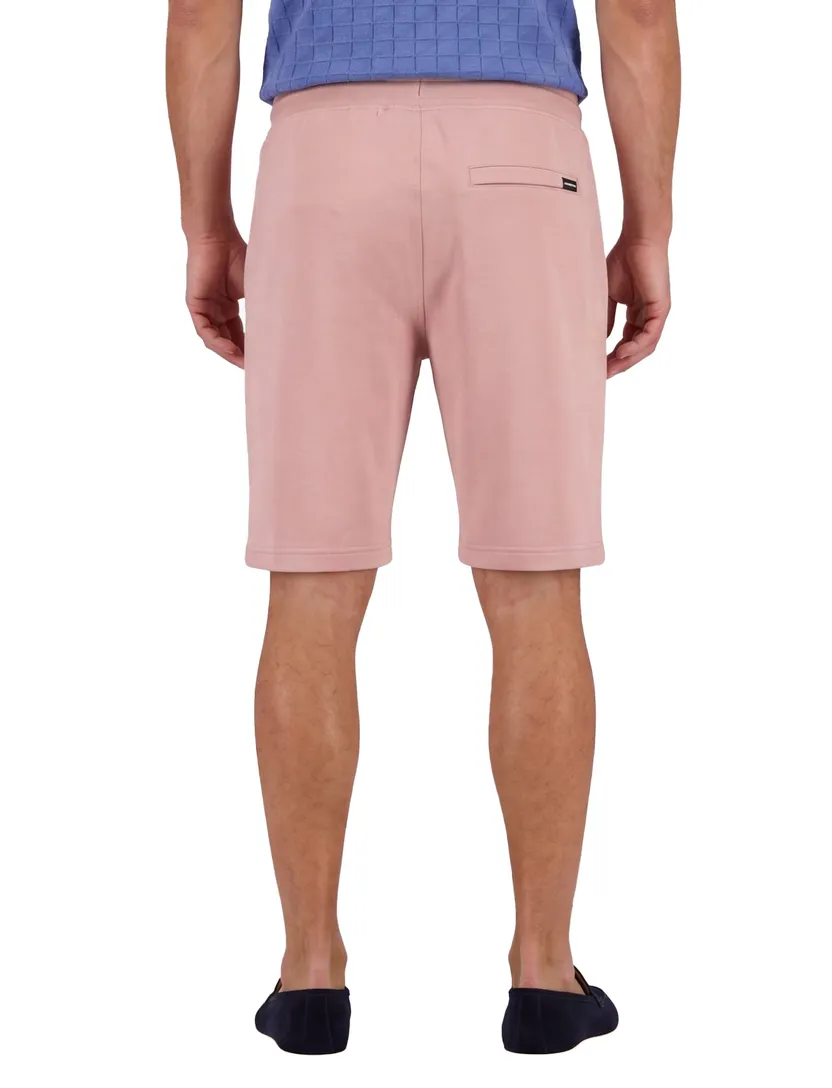 Korte broek Airforce roze slim fit