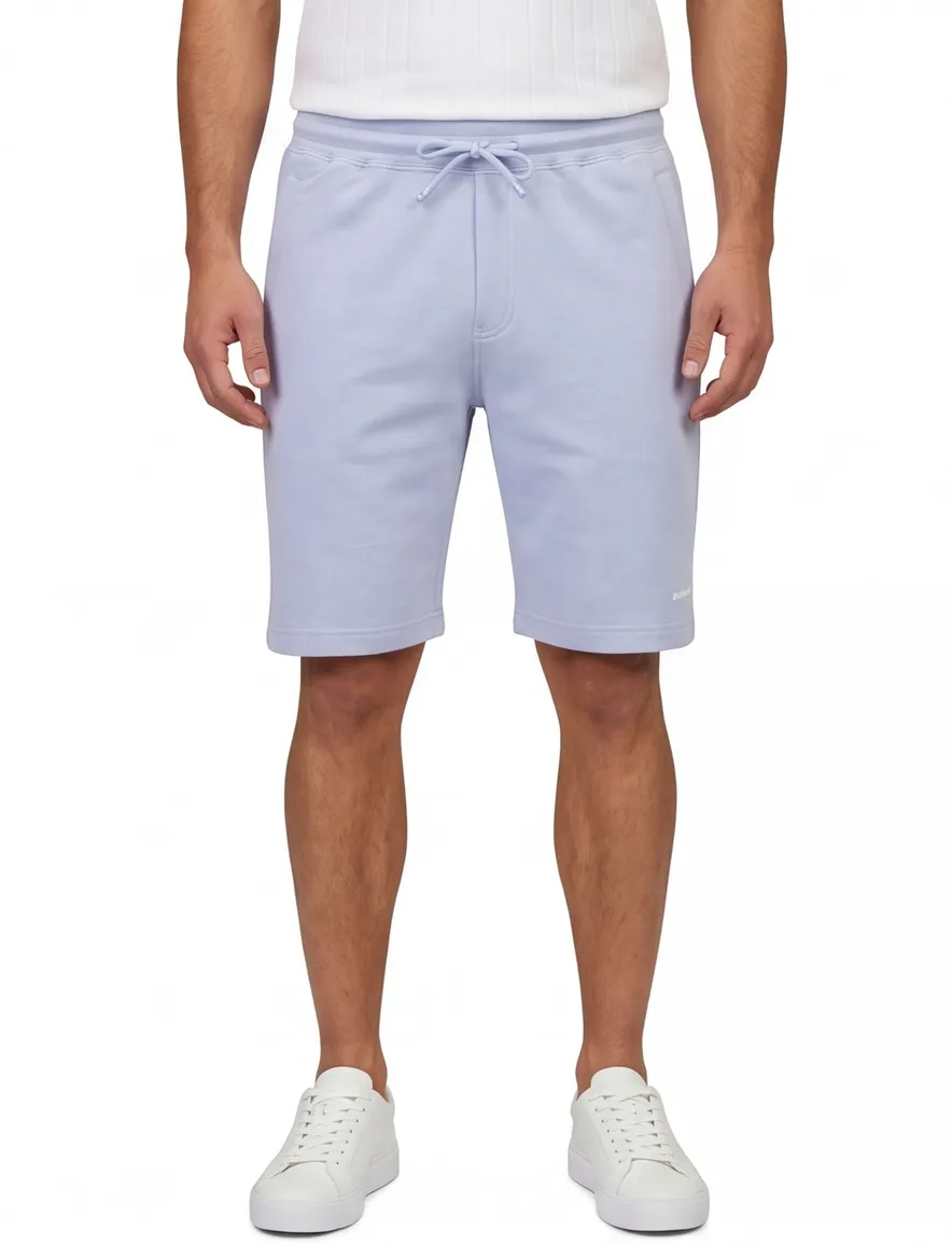 Airforce bermuda elastisch koord lichtblauw