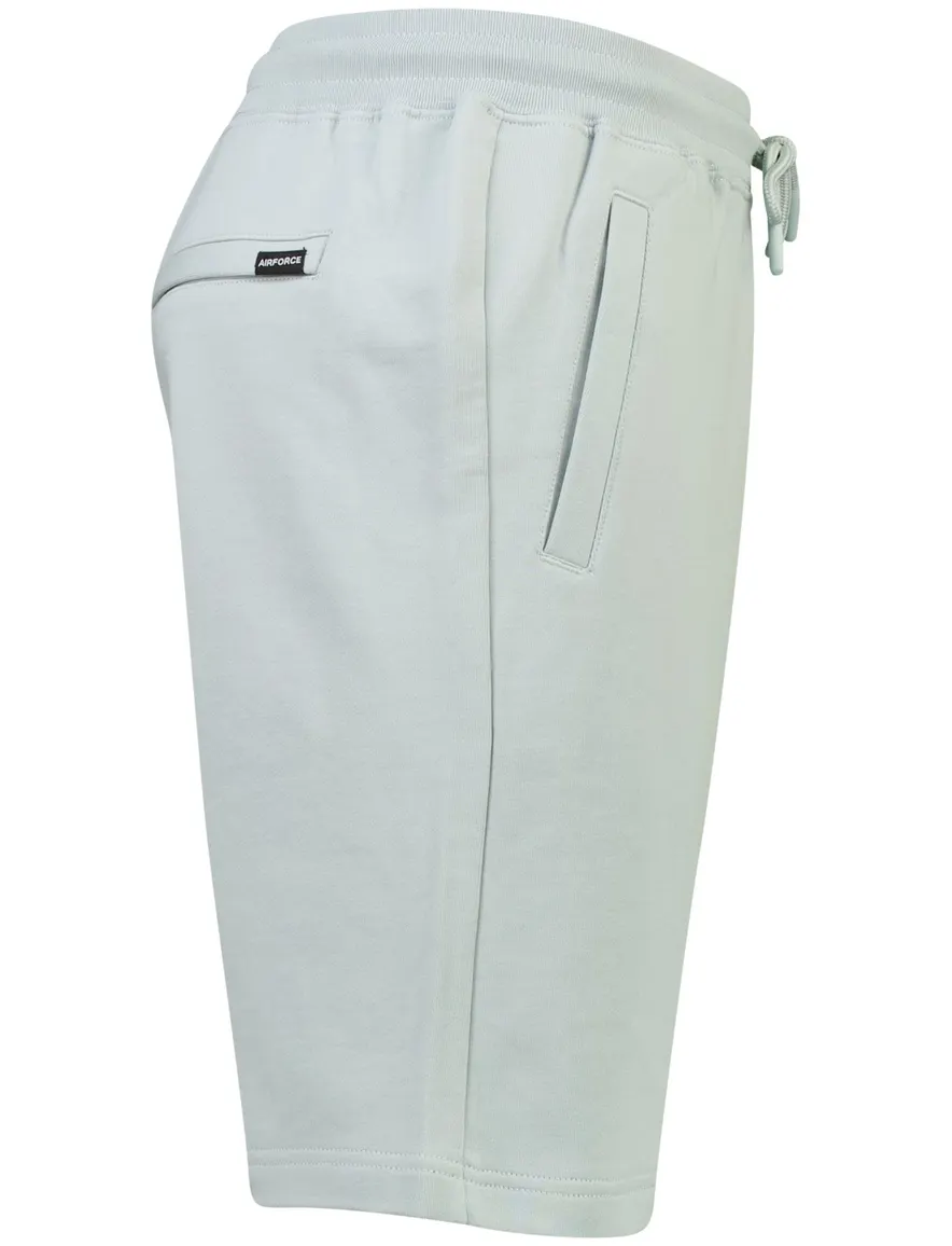 Airforce korte broek blauw touw