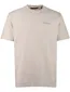 Beige t-shirt Airforce backprint normale fit ronde hals
