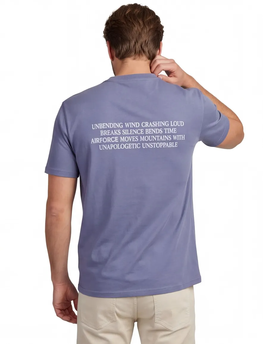 Airforce T-shirt grijs