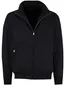 Softshell jas navy rits polyester Airforce opstaande kraag