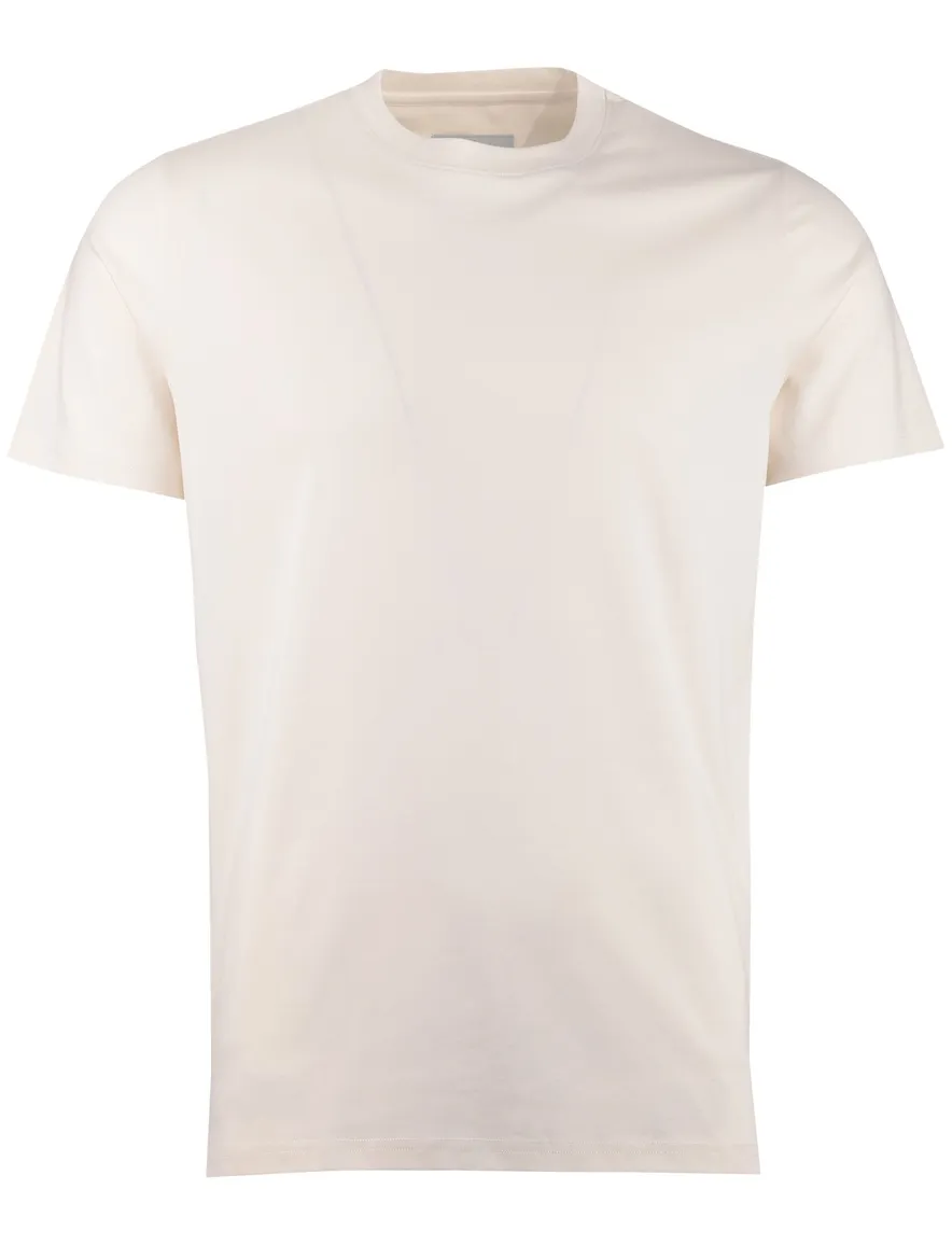 Thomas Maine T-shirt creme effen katoen