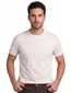 T-shirt Thomas Maine crème ronde hals normale fit