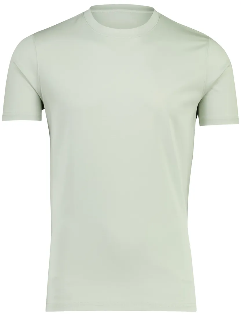 t-shirt Thomas Maine groen normale fit ronde hals