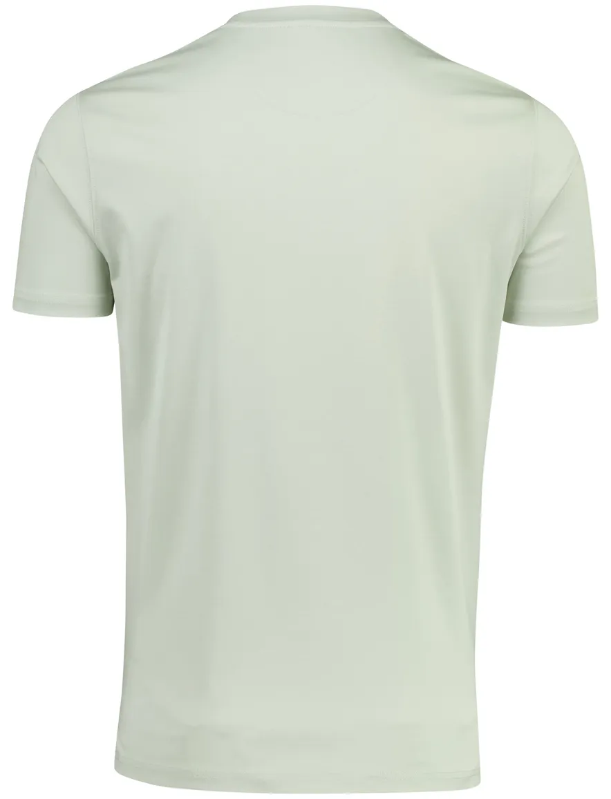 Thomas Maine T-shirt groen effen
