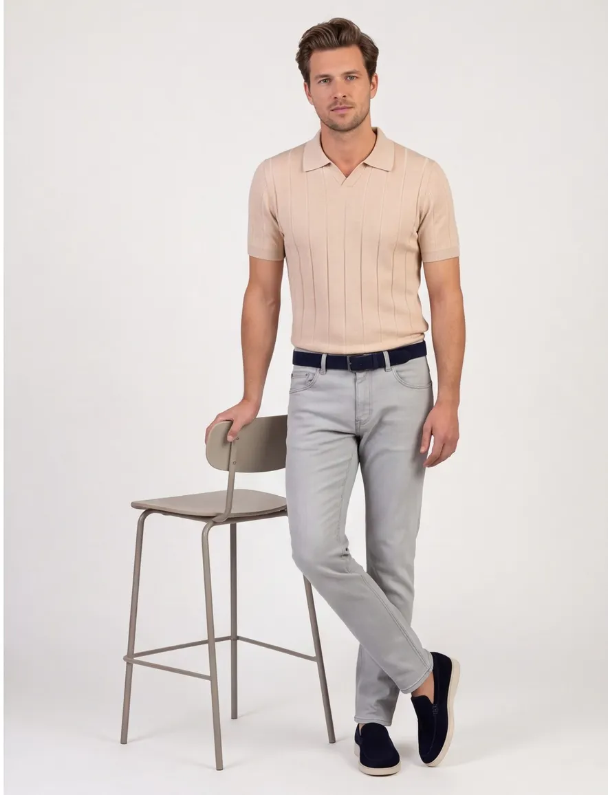 Thomas Maine polo oranje