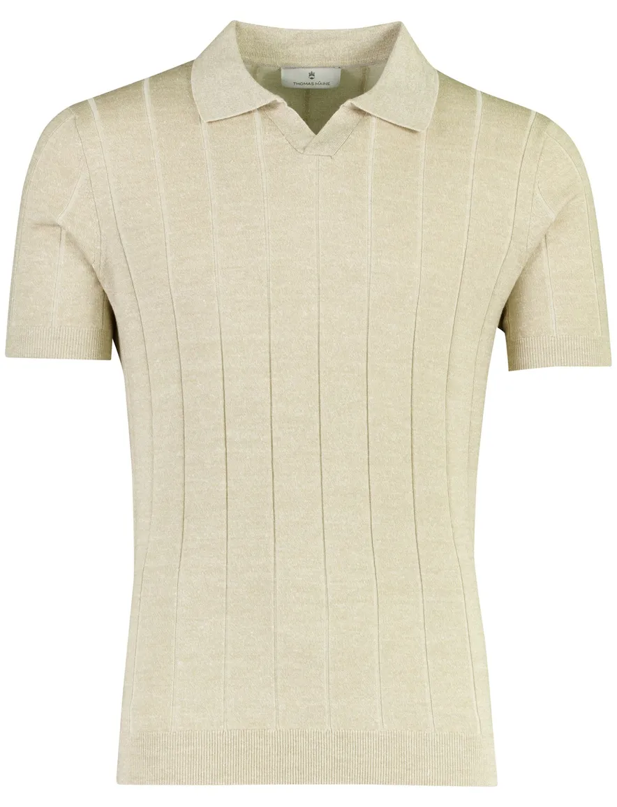 Thomas Maine polo beige