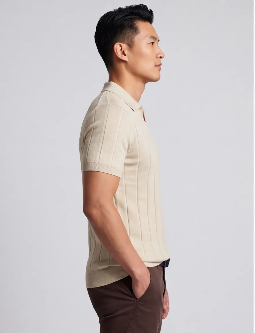 Thomas Maine polo beige