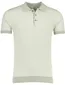 Poloshirt Thomas Maine groen gebreid