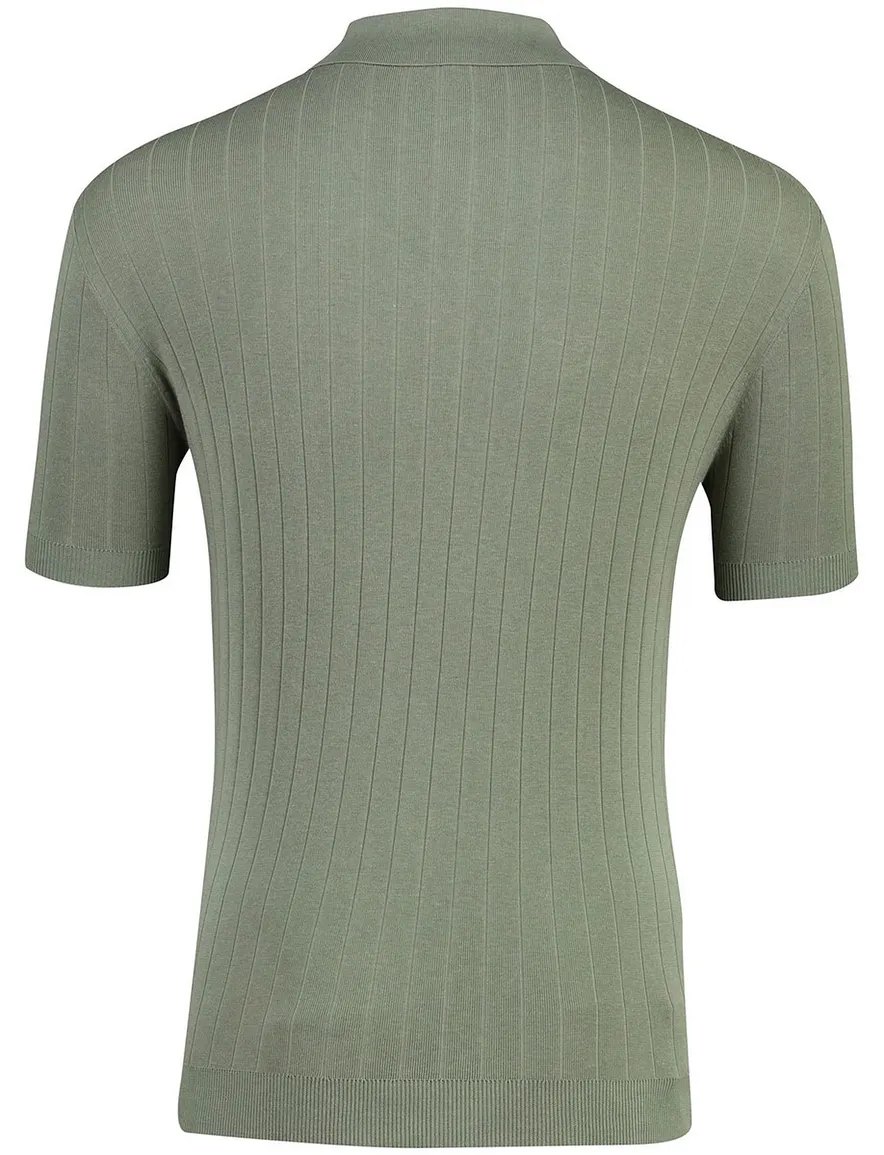 Thomas Maine polo 3 knopen groen