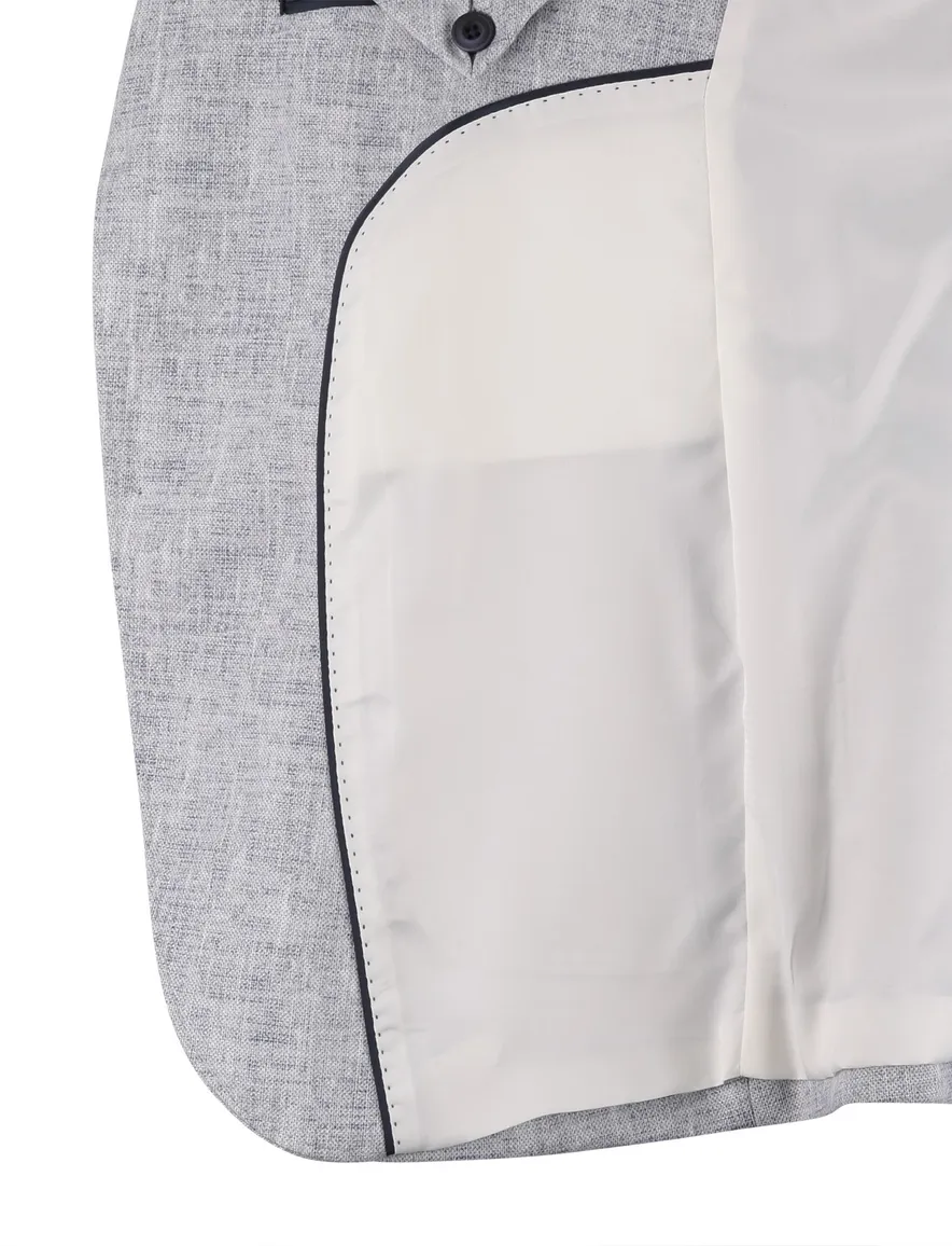 Blue Industry colbert blauw melange