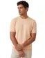 Gemeleerd Blue Industry T-shirt oranje met boord