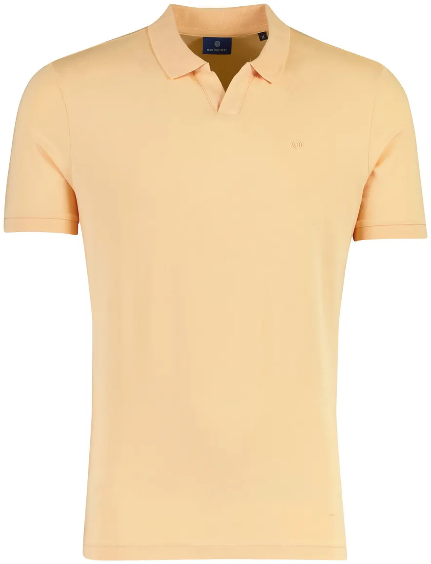 Blue Industry polo peach