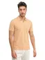 Oranje poloshirt v-hals korte mouw Blue Industry