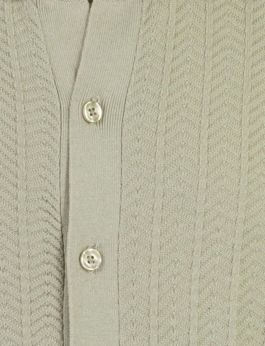 Blue Industry polo korte mouw beige