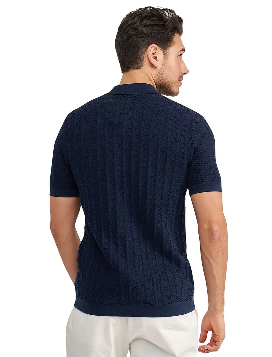 Blue Industry polo navy